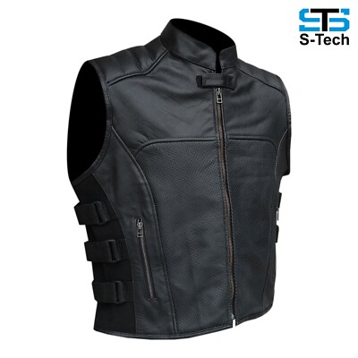 Café Racer Blouson Cuir Skipper Homme Blouson Moto Veste Biker