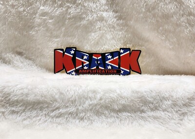 KranK Amplifiers Flag Sticker Dimebag