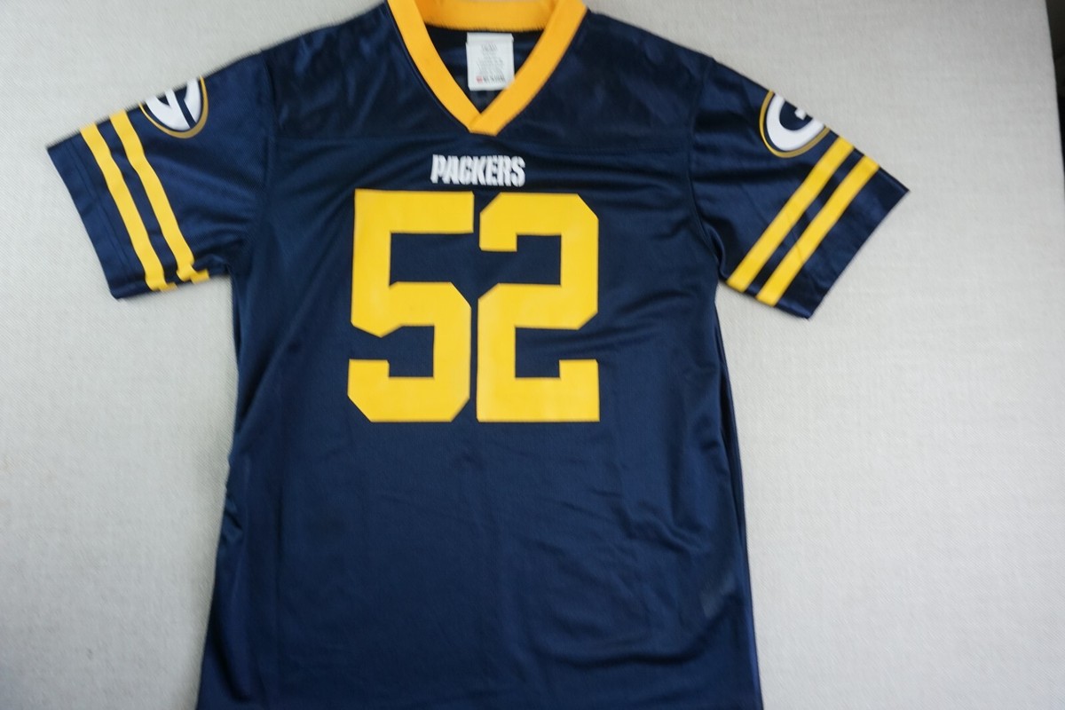 Clay Matthews Blue And Gold Packers Jersey Vintage Nike Green Bay