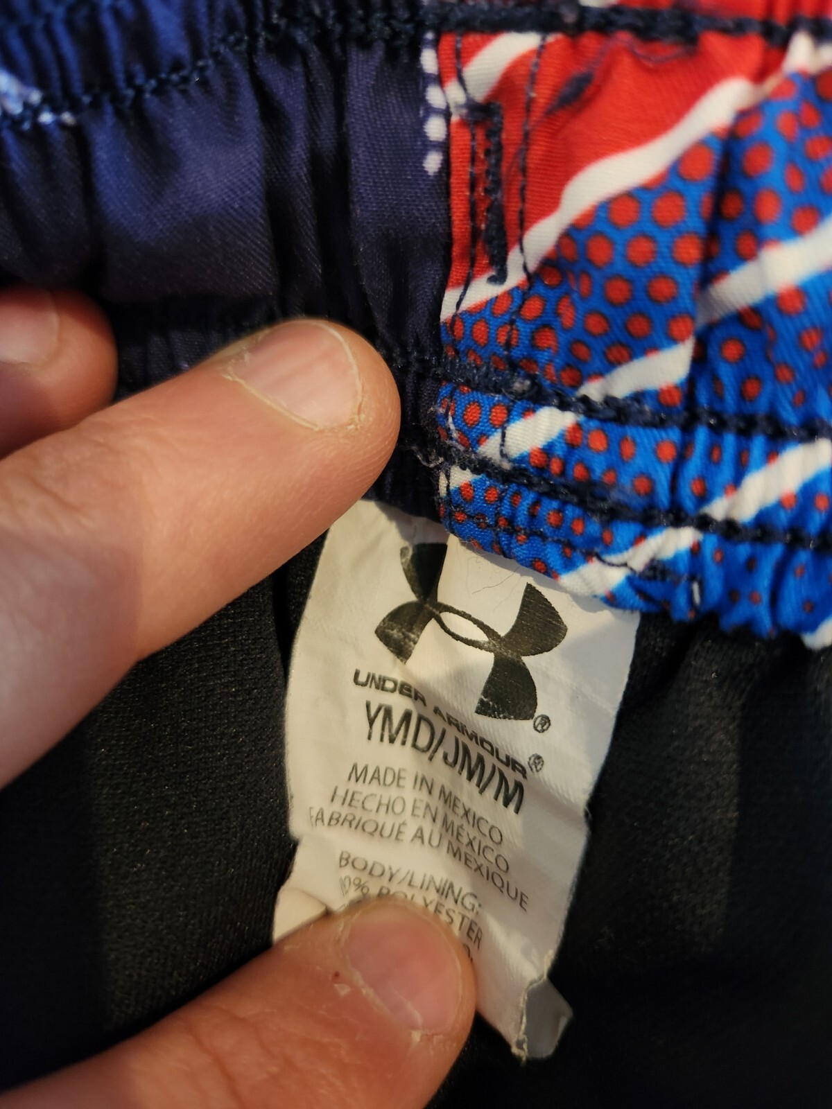 Under Armour Youth Swimming Trunks Shorts Stars and Stripes American