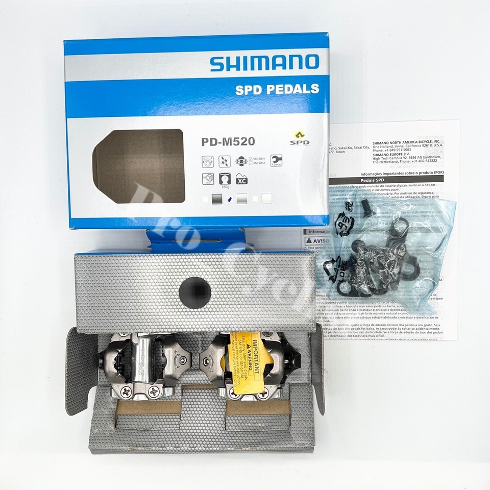 Pedal Xe Đạp MTB SHIMANO PD-M540 KÈM CLEAT SM-SH51