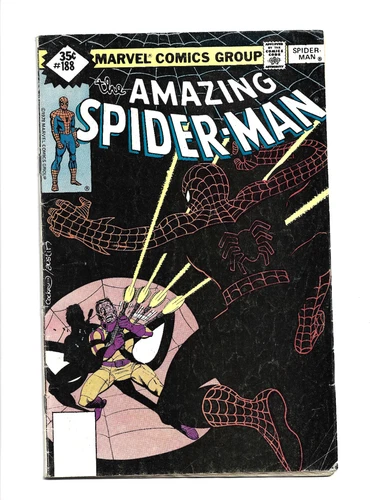 Amazing Spider-man #188, GD/VG 3.0, Whitman Edition