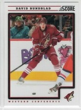 David Rundblad 12-13 Panini Score Hockey Base Common #363 Phoenix Coyotes