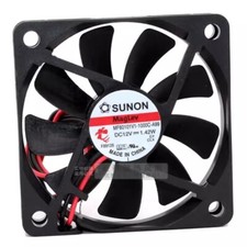 SUNON MF60101V1-1000C-A99 6010 DC12V 1.42W 6CM 2-Wire Silent Cooling Fan