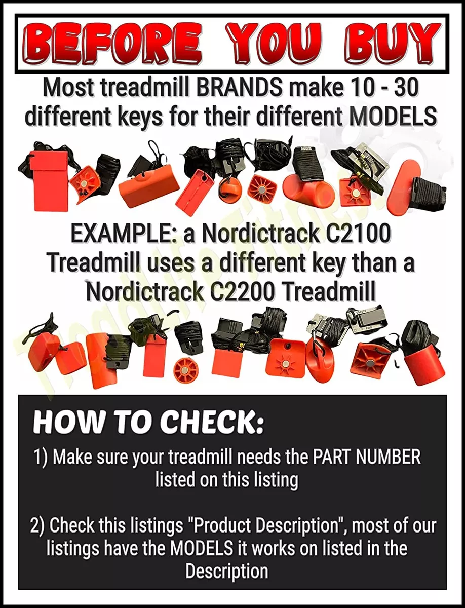 Treadmill E Stop Safety Key Replacement for Cybex Pro3 550