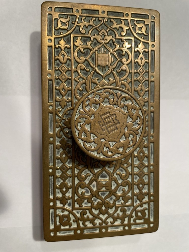 Tiffany Studios NY Bronze Rocker/Blotter.  Marked W/Tiffany & Co. # 22065-Z
