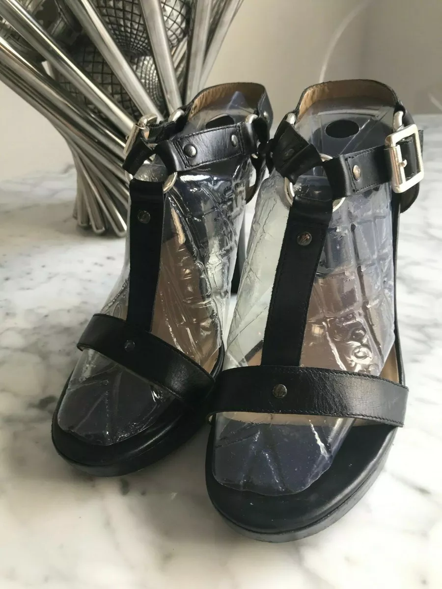 Michael kors black gladiator sandals deals