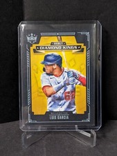 2021 Diamond Kings Debut Diamond Kings Blue Frame #30 Luis Garcia