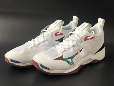 Mizuno Wave Momentum 2 Volleyballschuh Indoor Hallenschuh Sportschuh weiß multi