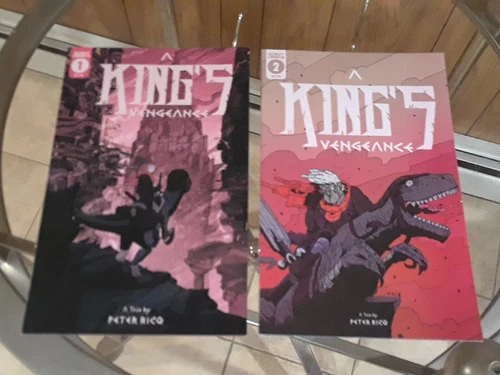 A King's Vengeance #1 & 2 (Scout 2021) Peter Ricq