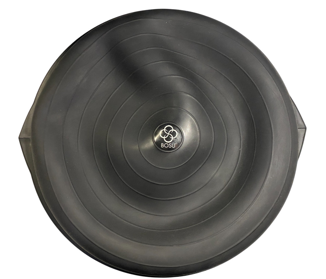 Balance Trainer Bosu Pro Black - 26 Zoll mit Luftpumpe Schwarz Sport Fitness