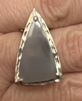Studio Barse Sterlingsilber Overlay Bronze grau Achat Ring Größe 7,5