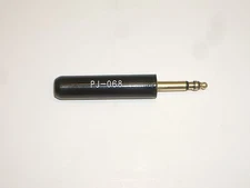 SWITCHCRAFT 480 PJ-068 .206" 5.2mm MICROPHONE CONNECTOR FOR COLLINS DRAKE USED