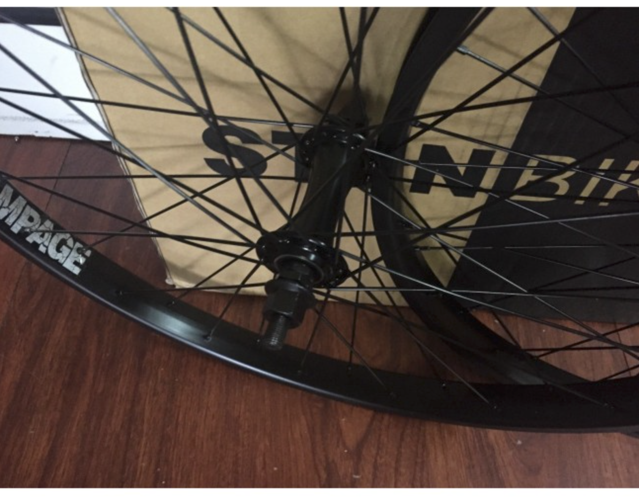 stolen rampage front wheel
