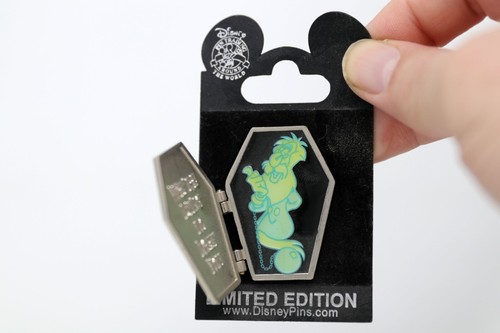 Unused Haunted Mansion Happy Haunts Gus Coffin Disneyland Pin - Picture 2 of 4