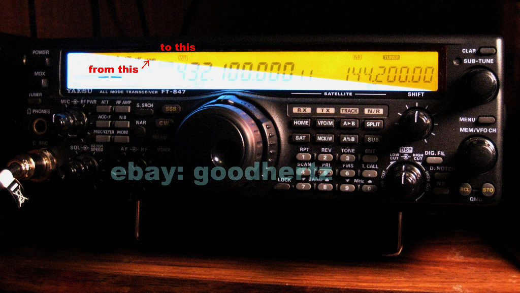 Accessorio Ham Radio Yaesu Filtro Display A Colore Per Radio Yaesu - Foto 8