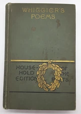 WHITTIER'S POEMS The Poetical Works of John Greenleaf Whittier (1891)