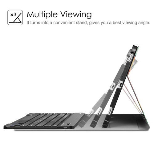 Keyboard Case for Samsung Galaxy Tab S7 11'' 2020 SM-T870/T875/T878 Pen Holder - Picture 2 of 13