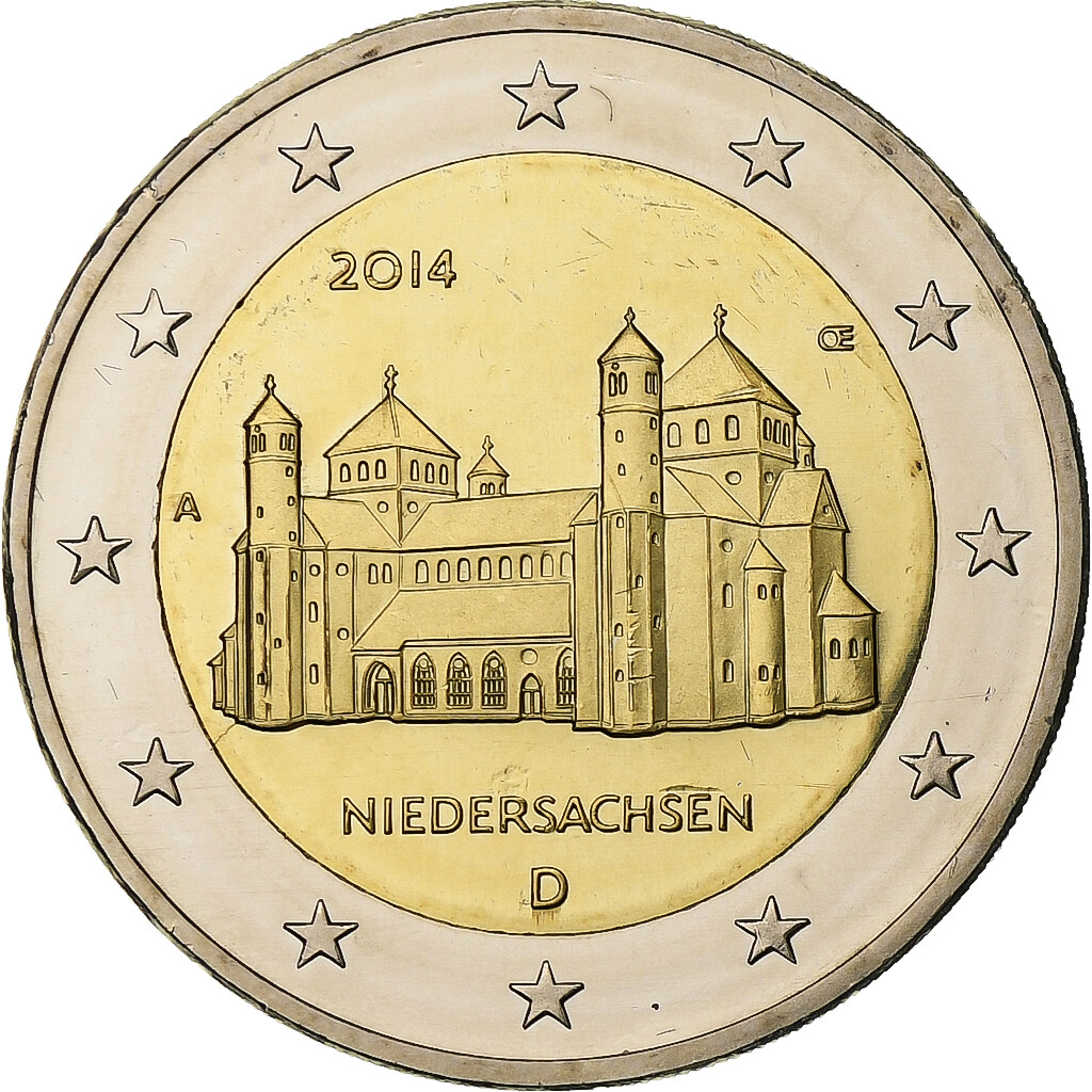 [#1304145] Germany, 2 Euro, Niedersachsen, 2014, Berlin, Bi-Metallic ...