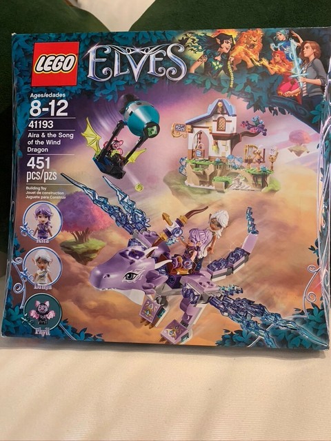 lego elves aira dragon set