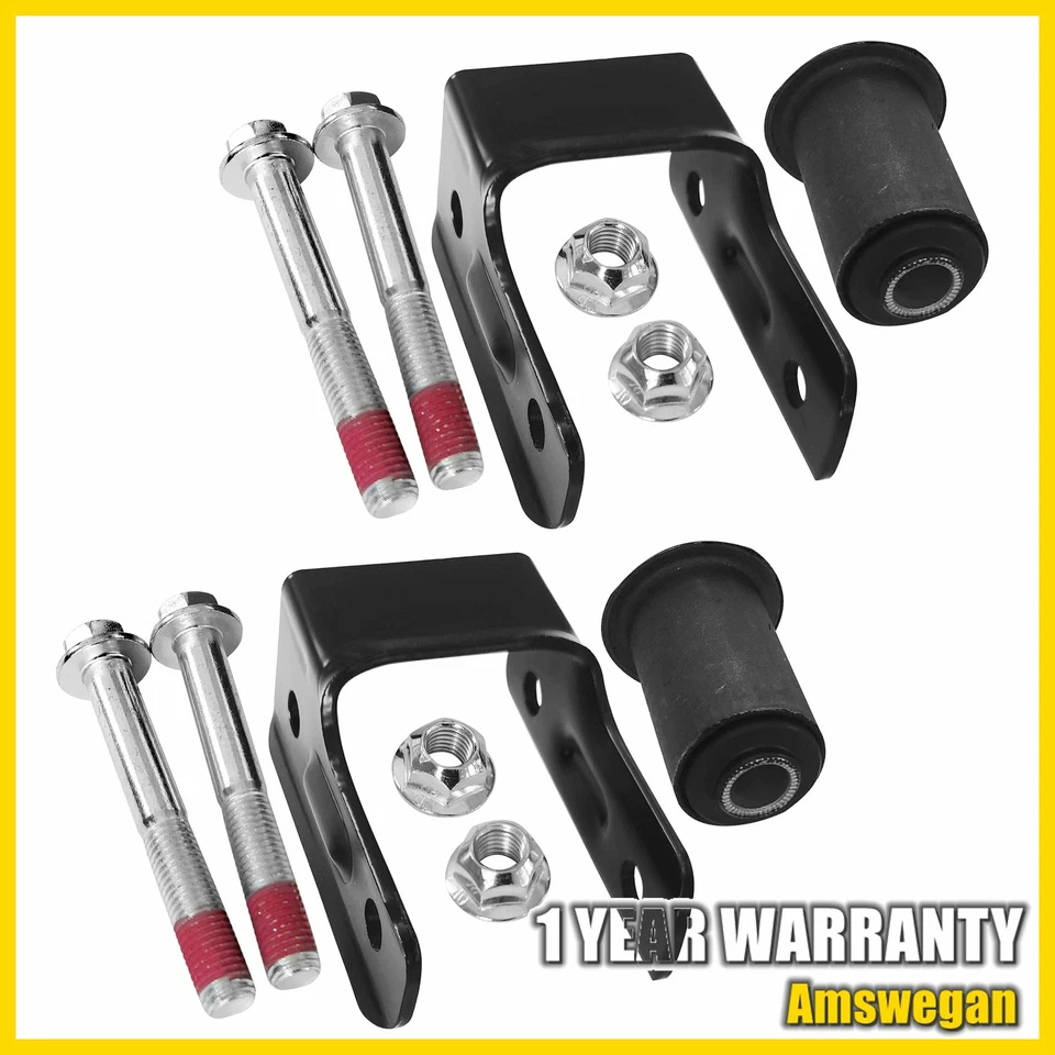 Kit de grilletes de resorte de hoja par trasero derecho/derecho para Chevrolet Colorado 2004-2012 722-083 Foto 4 de 4