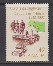 CANADA NO  1413, THE ALASKA HIGHWAY, MINT NH