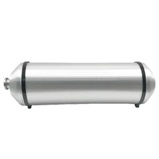 11 Gallon 10x33 Fuel Tank 1/4 NPT Aluminum Spun Vertical Universal Gas Tank Cell