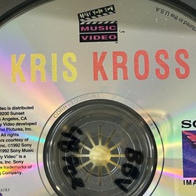 Kris Kross Make My Video Sega CD 1992 Disc With Case Blockbuster Rental