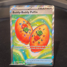 Pokemon TCG Buddy-Buddy Poffin 167/132 Me01 Mega Evolution Ultra Rare Holo EN