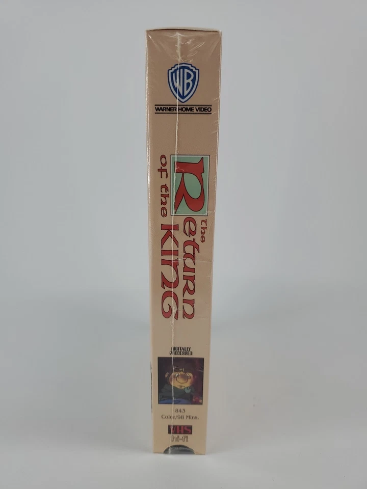 LORD OF THE RINGS THE RETURN OF THE KING NEW Sealed Animated VHS - Image 2 of 4