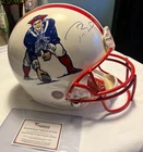 Tom Brady Autographed Authentic Helmet. Throwback Full Size! Tristar. GOAT!