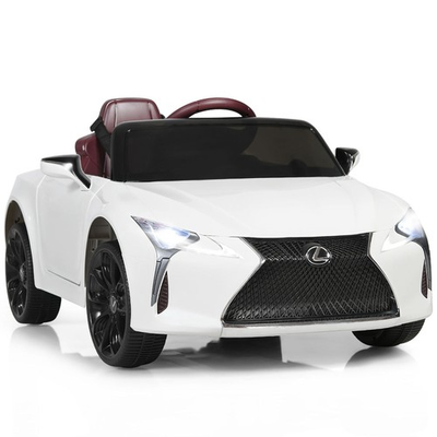 #ad #ad 12V Licensed Lexus LC500 Kids Ride On Car w MP3 Remote Control White $197.49