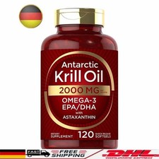 Antarktisches Krillöl 2000 mg 120 Kapseln |. Omega-3 EPA, DHA …