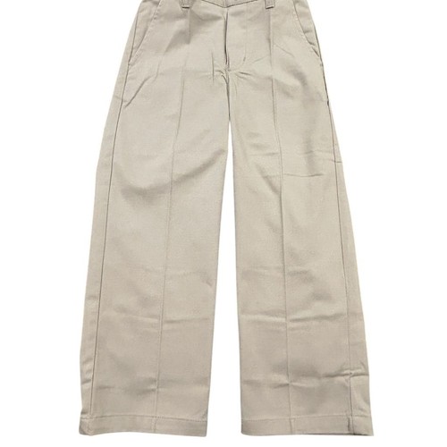 French Toast Uniform Pants Boys Size 6 Beige Pull Relaxed Fit Elastic Waist NEW - Picture 2 of 11