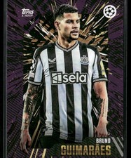 Bruno Guimaraes 2023-24 Topps Gold UEFA Club Competitions