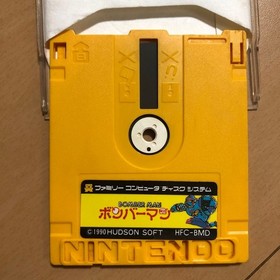 Famicom Disk System Side A: Night Move Side B: Bomberman FDS Disk Card Tested