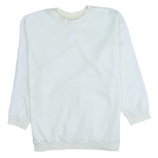Adidas Pullover Sweatshirt Damen wei&szlig; XL Rundhals