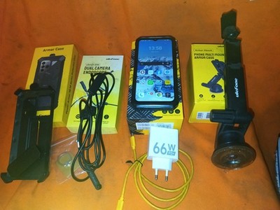 GEB  Ulefone Power Armor 19T  / 256GB Schwarz Ulefone MIT FLIR / ENDOSCOOP / ACC