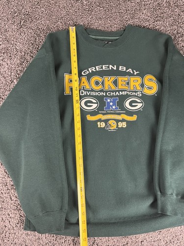 Suéter Verde Arena Galt 1995 Green Bay Packers XL Division Champions NFL De Colección - Imagen 5 de 7