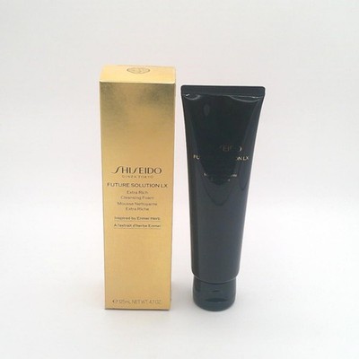 Shiseido Future Solution LX Extra Rich Cleansing Foam 4.7 oz / 125 ml *NEW BOX*