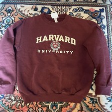 Vintage Youth Champion Harvard Crewneck Size Large 10-12