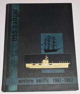 1961-62年米海軍空母CVA-61レンジャー航海記録クルーズブック Uss Ranger Cruise Book | eBay