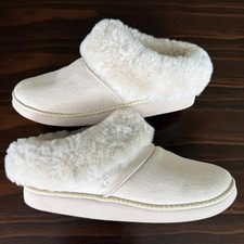 Olukai Ku'i Comfort Slipper Slip On Women's Size 10 US White Shoes - New