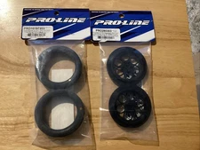PRO-LINE 2.2”/2/7” DRAG RACE WHEELS AND TIRES - FRONT