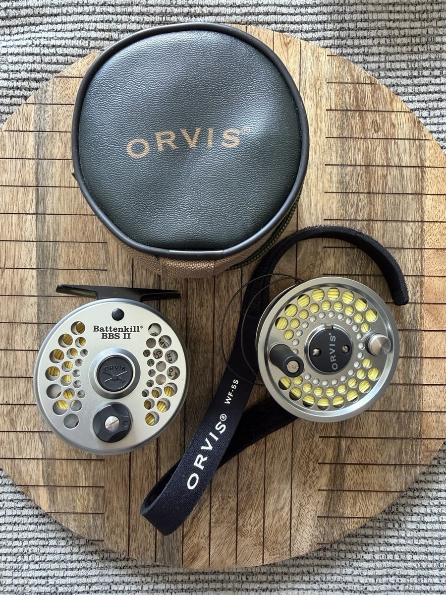 Orvis Battenkill BBS II Fly Reel Wt 3/4/5 Made in England. | eBay