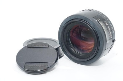 PENTAX smc FA 50mm F1.4 Prime Lens K Mount Front Rear Caps
