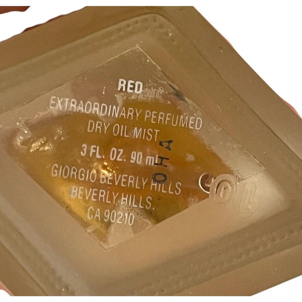 Red By Giorgio Beverly Hills Extraordinary Perfumed Dry Oil Mist 3 oz Spray - image 4 of 4