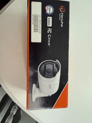 Hanwha Vision 2MP IR Bullet POE Camera ANO-L6082R - Open Box