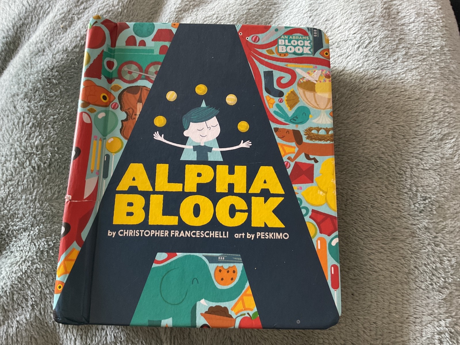 Alphablock (An Abrams Block Book) by Christopher Franceschelli (English) Board B