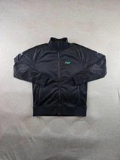 The North Face x Google Tech Full-Zip Fleece Jacket Mens L Black A20 Embroidered